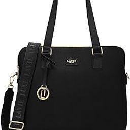 Women's Mento 25 Large Solid Laptop Bag for Women | Fits Upto 15 Inch Laptop | Laptop Bag for Work | Ladies purse | Stylish Shoulder Bag | Gift For women-image-1