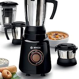 Bosch TrueMixx Bold Mixer Grinder (600 Watt, 4 Jars, Black) - MGM4344BIN-picture-26