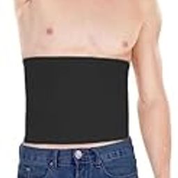 Veeva Beauty & Fashion Men’s Abdominal Shapewear Belt | Tummy Compression & Reducer | Abdomen Binder Black-image-92