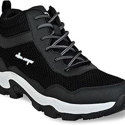 Men's Sports Trekking & Hiking,Biking,Walking Shoes with Rubber Outsole & Memory Foam Insole Lace-Up Shoes for Men's(ACSS-252|Black|Beige|LightGrey Size-6,7,8,9,10)-image-53