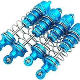 4Pack Rc Front and Rear Shock Absorber for Wl Toys 104001 Crawler Trucks Blue-image-65