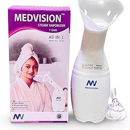 Medvision Steamer for cold and cough, steamer vapouriser, facial steamer-image-30