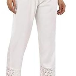 Women's Solid Viscose Rayon Palazzo Pants | Comfortable & Stylish Regular Fit Trousers-5