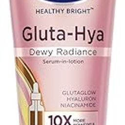 Vaseline Gluta-Hya Dewy Radiance Lotion for Face & Body | Gives Brighter Skin | Glutathione & Niacinamide Infused Moisturizer, 200ml-19