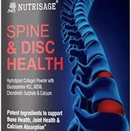 Nutrisage Spine & Disc Health Powder I 20-in-1 powerful ingredients I Back Pain and Neck Pain Support for Disc Bulge, Herniated, Slip Disc and Degenerative Discs,250 gm-16