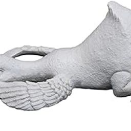 MERISHOPP Duck Statue Decorative Unique Resin Duck Ornament for Desktop Entryway Shelf 22cmx19cmx9cm|Home & Garden|Home D?©cor|Figurines-image-76