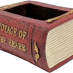 Book Design Flowerpot Creative Bonsai Pot Container Desktop Decoration-picture-22