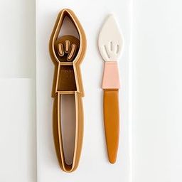 Bookmark Paintbrush Clay Cutters, Flower Daisy Design, DIY Tools, Clay Cutters, Large Cutter [Size:100 X 30MM]-image-8