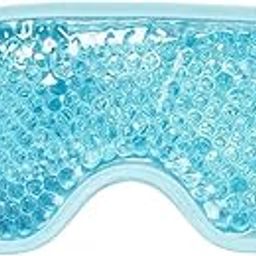 Veemok Eye Mask Cooling Gel With Beads For Dark Circles, Dry Eyes, Cooling Eyes, Redness, Eye Patches Eye Cooling Gel Pad Stretchable With Sleeping Mask Eye Relaxing - Pack of 1-image-13