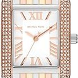 Analog White Dial Women's Watch-Mk4744, Band Color-Multicolor-6