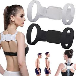 Aakarit Posture Corrector Adjustable Back Brace for Men and Women -Relieves Neck, Shoulder, Clavicle, and Back Pain, Back Belt | Pack of 1-picture-27