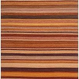 Safavieh Kilim Collection KLM951B Handmade Flatweave Wool Area Rug, 3' x 5', Rust-image-87