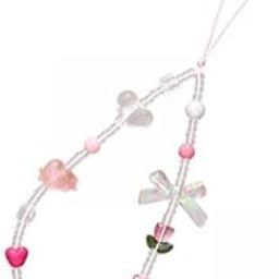 CALANDIS™ 3xCartoon Phone Chain Strap Decorative Wristlet Phone Decor Phone Charms Strap With a Bow | Straps & Charms | Cell Phone Accessories-image-28