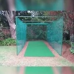 Sports Nets Cricket Batting Practice Net Cage Regular Training Netting for Outdoor Backyard Ground Sports (1.5mm Thickness) (Green, 100Ft. X 15 Ft.)-image-15