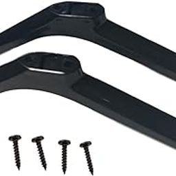 CALANDIS 2Pcs TV Stand Legs with 4 Screw Sturdy Televisions Stand Table Top TV Legs 22.5cmx5.5cmx2cm | TV Mounts & Brackets | TV Video & Audio Accessories-image-65