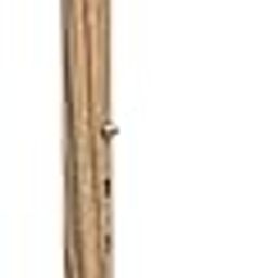 Dr Yonimed Walking Stick, Single Leg Non Slip Base, L Type Universal Size (Wooden (Brown))-1