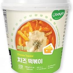 Joayo Cheese Topokki Rice Cakes with Spicy & Rich Flavorful Savory Sauce 120g, Pack of 1, The Product of Korea (Famous Korean Street Food)-image-60