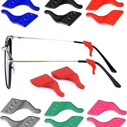 [Pack of 4 Pcs / 2 Pairs Anti Slip Silicone Ear Hooks Spectacles Eyewear Retainers for Glasses Prevents Falling Slipping Off Ideal for Sports Daily Use Comfortable for Men|Women|Kids-picture-32