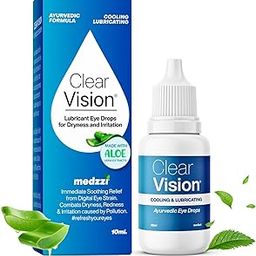 Clear Vision Eye Drop | Ayurvedic Formula | Daily Use Eye drops with Aloe Vera, Rose Water, Honey, Neem & Tulsi | 10ml-picture-3