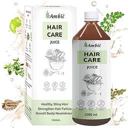AMBIC HAIR CARE Juice - 1L I For Hair Growth & Hair Fall Control with Sesbania, Amla, Bhringraj & Natural DHT Blocker I Ayurvedic Biotin Supplement for Healthy & Strong Hair-45