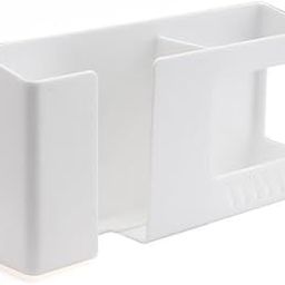 Yagya Multifunctional Wall Mounted Mobile Holder – Remote Control Storage Rack, Key Hanger, Pen Organizer | Self-Adhesive, Space-Saving Accessory for Home, Office, Kitchen & Bedroom (White)-22