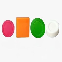 KAYGLYC Herbal Soap Combo Pack – Pack of 4 Bath Bars – 100gm Each – Goat Milk, Aloe Vera, Orange & rose – Complete Skincare Set-image-27