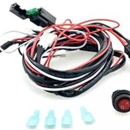 VELURA 2x 12V 40A LED Work Fog Light Bar Wiring Harness Kit ON/OFF Switch Relay Cable|1x Bike Inner Tube|Fog/Driving Lights| Parts & Accessories-image-30