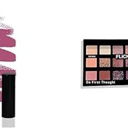 FLiCKA Matte Lasting Lipsence Crayon Lipstick| Smudge Proof, Matte Finish And Waterproof| Long Lasting Upto 18Hrs, 04 I Am On Diet, 3.5ml COSMETICS GAME OF COLORS EYESHADOW PALETTE ON FIRST THOUGHT-image-9
