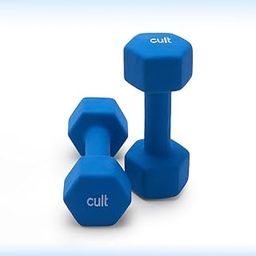 Neoprene Dumbbell 5Kg x 2 Blue-image-5