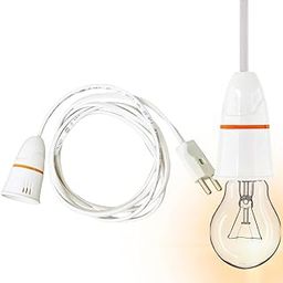 Hi-Plasst Extension Cord with 2 Pin Plug & B22 Bulb Holder | 5 Yard (4.5mtr) | 2 Core Wire, 1 Sq mm Lighting Wire for LED, CFL, Inverter Bulbs for Home, Kitchen, Outdoor Parties, Diwali, Christmas-image-57