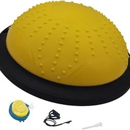 CALANDIS™ Balance Ball Full Body Building with Balance Training Exercise Ball Yellow | Exercise Balls | Fitness Equipment & Gear | Fitness Running & Yoga-image-95