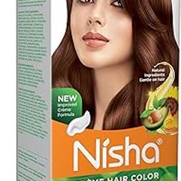 Nisha Cream Hair Color, Natural Brown Hair Color, Shade 4.0, Ammonia Free, Unisex Hair Colour, 60gm + 60ml (Pack 1)-image-22