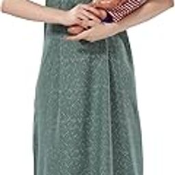 Alpine Feeding Nighty/Nursing Nighty/Maternity Nighty/Maxi Nighty Gown-image-15