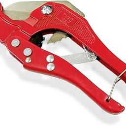 SOLWET PPR PVC Plastic Pipe Cutter Size 42 mm Short Cutter Handle red Color-picture-32