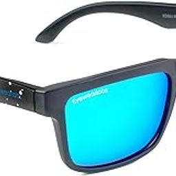 OKNO | Polarized Full Rim Rectangular Branded Stylish Sunglasses For Men & Women | 100% UV Protection Shades | Cricket Sports Cycling Driving | Medium | Outlaws-picture-24