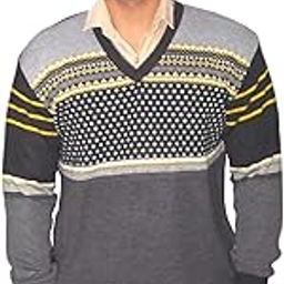 Woolen Sweater for Men Black-image-32