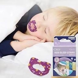 Oudain 30 Pcs Mouth Tape for Kids Sleeping and Reduced Snoring Tapes Anti Snoring and Less Mouth Breathing Gentle Mouth Tape for Kids (Multicolor)-11
