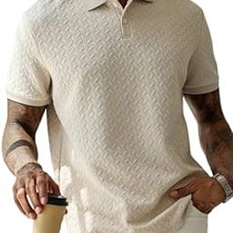 Jacquard Men's Polo T Shirt for Men | Tshirt for Men (Polyester Blend | Regular Fit)-image-92