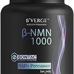 BVERGE® NMN Supplements 1000mg | Nad Supplement 100% Purity | BONTAC Pro NMN World's Most Trusted & Trusted by Experts | Healthy Ageing | Repair Cells | Boost NAD+ | Enhance Muscle | Neuro Function (1000MG 60 Capsules)-32