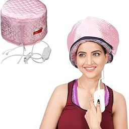 Hair Care Thermal Head Spa Cap Treatment With Beauty Steamer Nourishing Heating Cap, Spa Cap For Hair, Spa Cap Steamer For Women-image-18