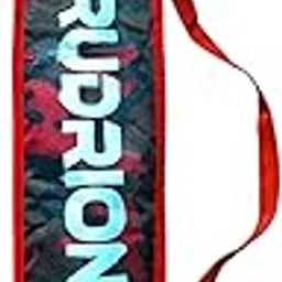 Rudrion Cricket Bat Cover Tetron Material, Premium Full Size Cover for Wooden and Plastic Bats with Heavy Duty Stitched Strap (Black, Pack of 1), Polyester-image-84