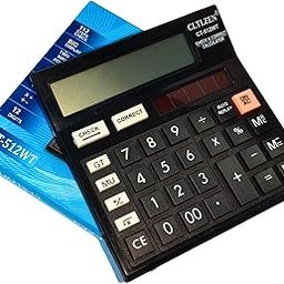 Razix Enterprises New Basic Calculator with Large Display Sensitive Button, Solar Power, Standard Function for Office, Home, School Basic Use CLTLZEN CT-512WT-image-77