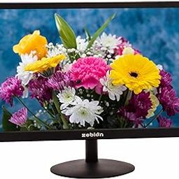 Zebion LED Monitor with 22 HD with Supporting HDMI& VGA Input, Glossy Panel, Slim Feature and Wall mountable Monitor with high Feature-picture-19