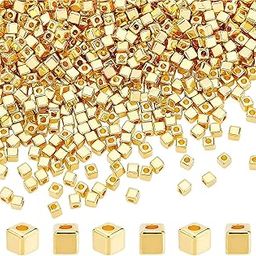 INDIKONB Spacer Beads for Jewellery and Bracelet Making | Fancy CCB Plastic Star Shape Metallic Charms | Gold & Silver Plated Spacers for Rakhi Craft and DIY Accessories-image-98