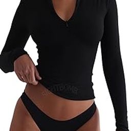 SIGHTBOMB SKIMS Double Layered Front Support Ultra Soft Feather Touch Microfiber Front Zip Active WEAR Gym Tops for Women-picture-17