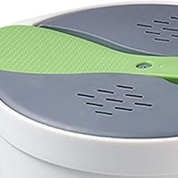 SECRET DESIRE Steaming Pot Microwaveable Multifunctional Rice Cooker For Rice Ramen Quinoa Green-19