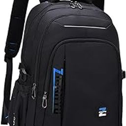 CALANDIS™ Rolling Backpack Portable Nylon Trolley Suitcase for Business Travel Blue 6 Wheels | Luggage-image-57