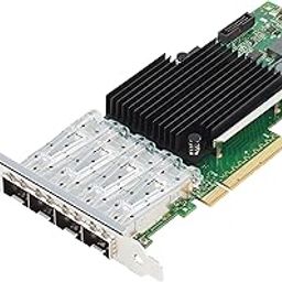 Millennium Technology 10Gb Intel chipset Compatible X710-DA4 NIC Quad (4 Port) SFP+ Port Ethernet Converged Network Adapter PCIe x8 with Intel XL710-BM1 Chipset-17
