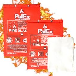 SecureGuard Fire Blanket, Fiberglass Protection Emergency Fire Blanket for Home, Kitchen, Car, School, Office | Flame Retardant Safety Blanket for Fire Rescue (40 L x 40 W Inch, Pack of 2)-image-39