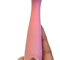 Nuzzle Sway Personal Massager For Women | Electric Full Body Massager with 10 customizable vibration and Speed Settings | Flexible Head for Targeted Compression (Pink)-17